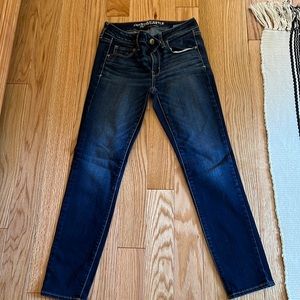 American eagle skinny jeans. Super stretch